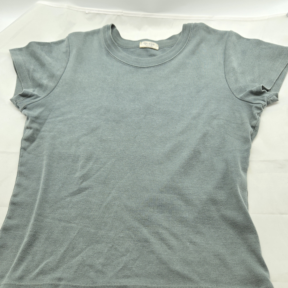 John Galt Of California Slate Ladies Short Sleeve Tee